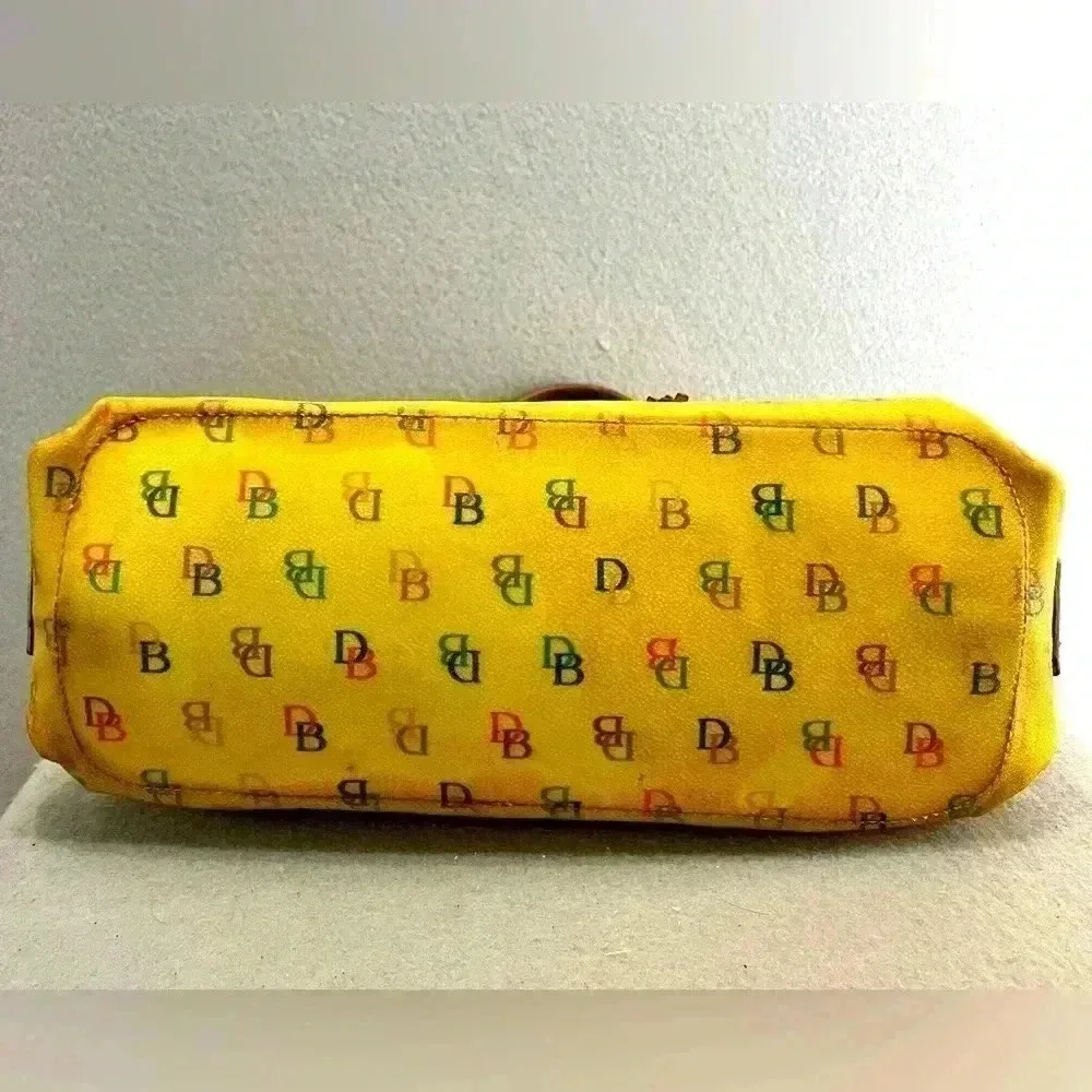 Dooney and Bourke Y2K tassel, rainbow, handbag, signature, retro, purse
